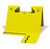 Yellow Single Use Cut Out ID Tent
