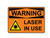 "Laser in Use" Sign "Laser in Use" Sign