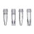 2.0mL Screw Tube, Conical Base, Ribbed, Clear