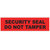 SealGuard™ Security Seal Labels - Red - 1.375" x 4" - 100/pk  SealGuard™ Security Seal Labels - Red - 1.375" x 4" - 100/pk