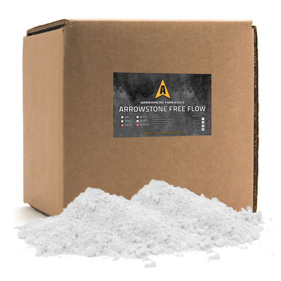 ArrowStone Free Flow Casting Material - White - 50 lbs