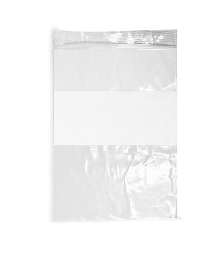 2mil 6" x 9" Reclosable White Block Evidence Bags