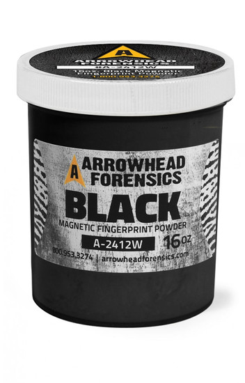 Imprint Powder Latent Print Development - Magnetic Fingerprint Powder - Black - Gray ...