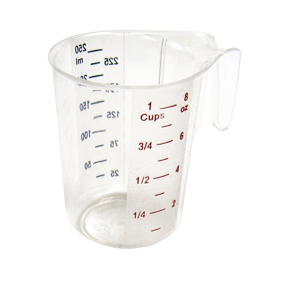 measuring cup for impression casting material