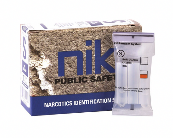 NIK Test S - Cannabinoids Leafy Marijuana, Hashish and Hash Oil - 10/box