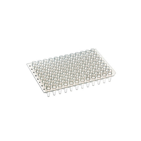 96-well PCR Plates, Low-Profile, Non-Skirted, Cuttable, Clear