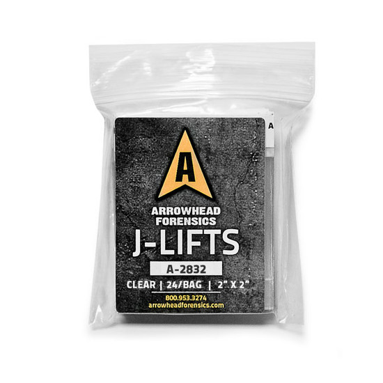 Clear J-Lift Hinge Lifters 2" x 2"