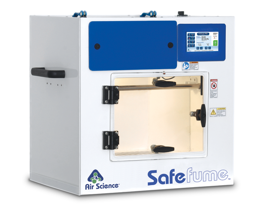 SafeFume Cyanoacrylate Fuming Chamber - 24” W x 17.25” D x 24”