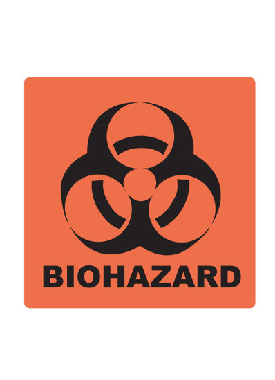 SureSeal™ Biohazard Label