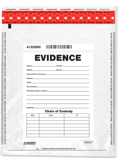 Poly Evidence Bags