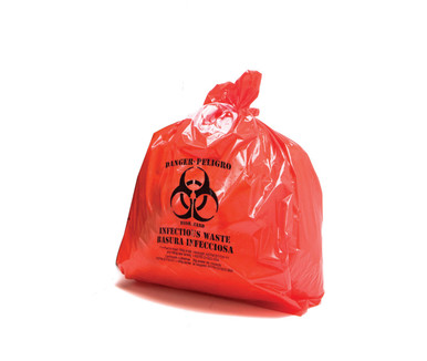 Biohazard Waste Bags & Bin