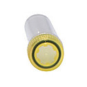 Yellow Screw Cap with O-Ring | Arrowhead Forensics