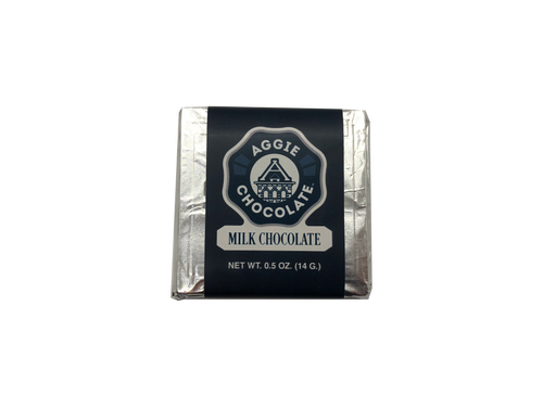 Aggie Chocolate Swiss-style Milk Chocolate Square