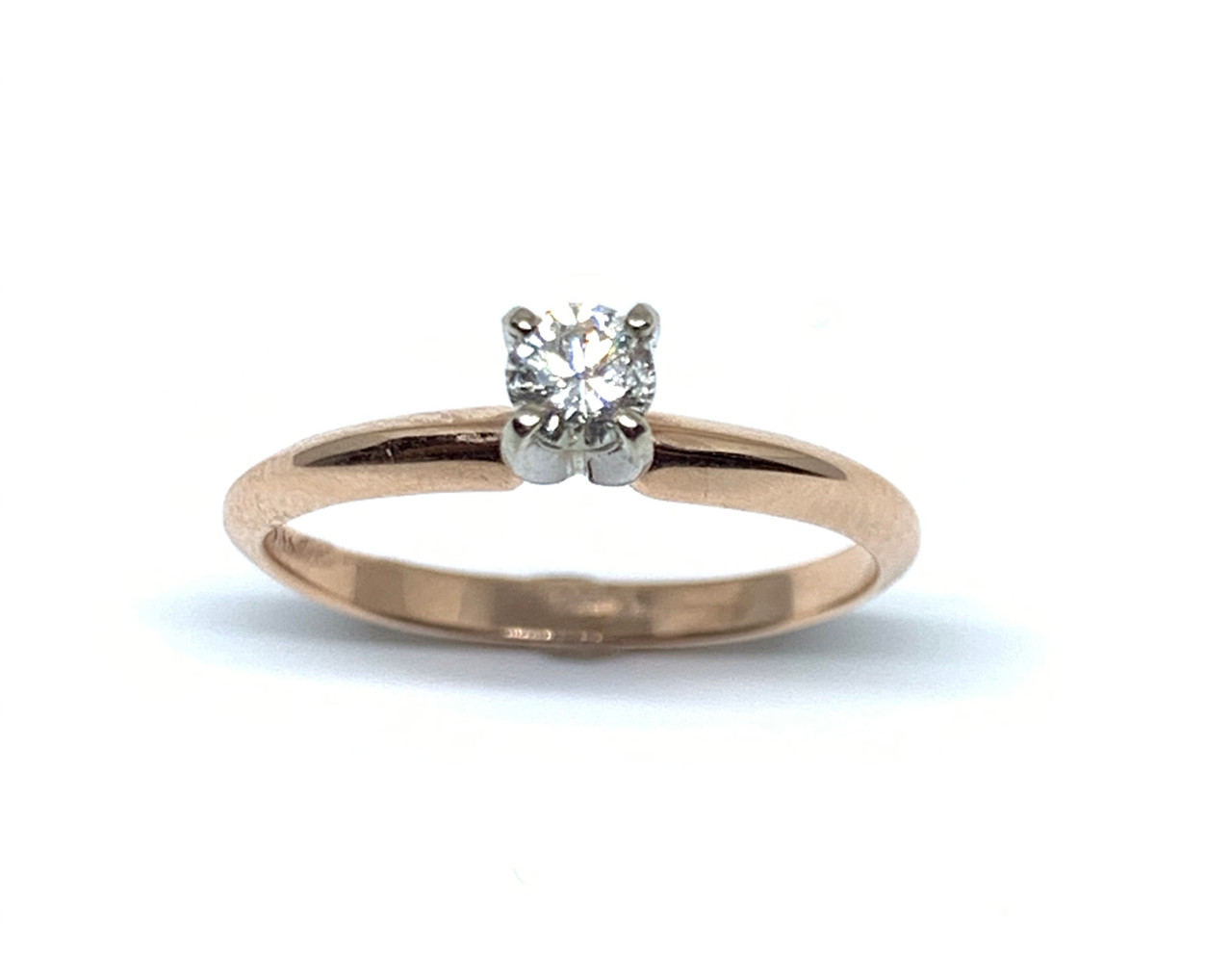 Yellow Gold Lab Diamond Engagement Rings