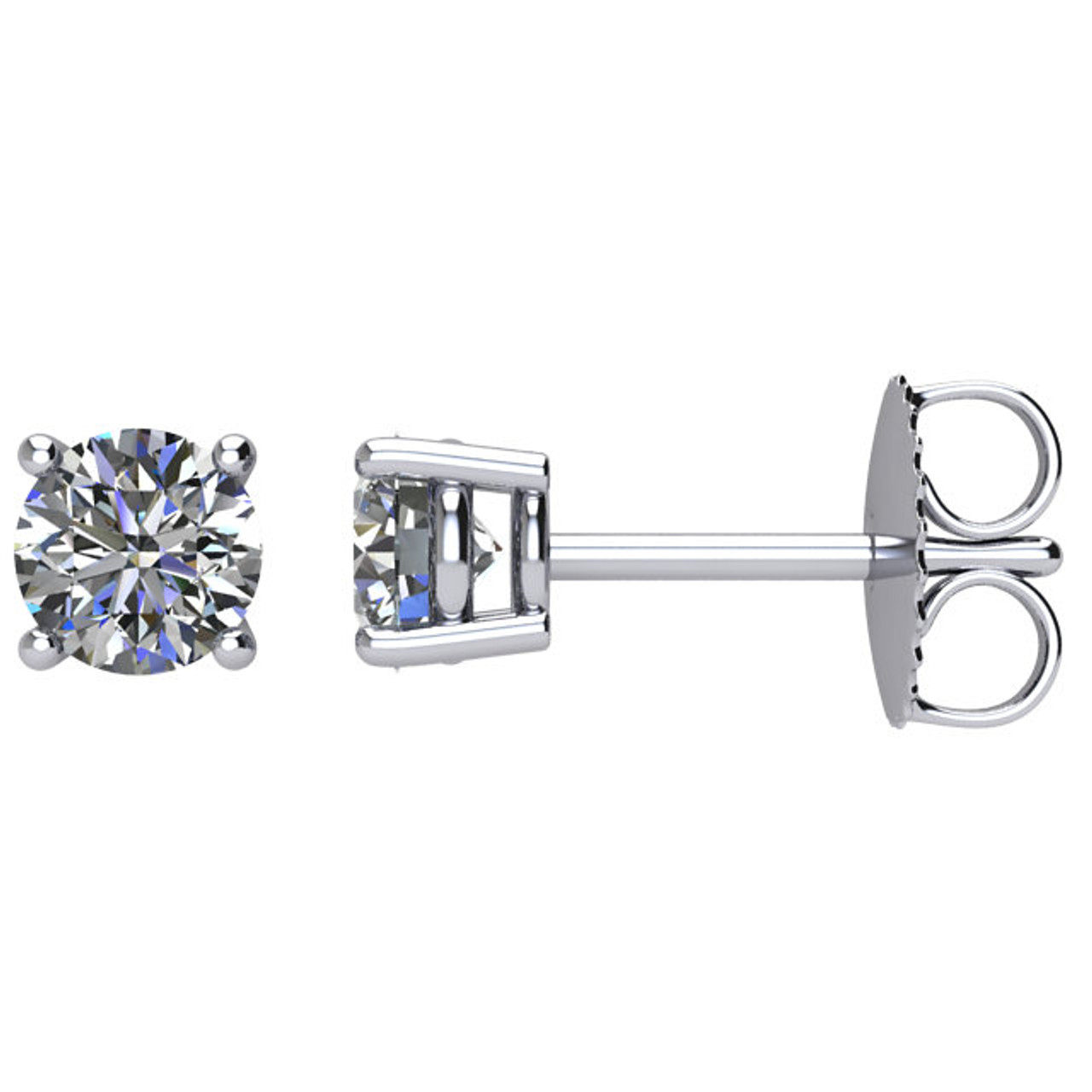 Labgrown diamond studs 75 cts  Gold Star Jewellers