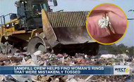 Landfill Workers Go Above and Beyond to Rescue NC Woman's Bridal Jewelry