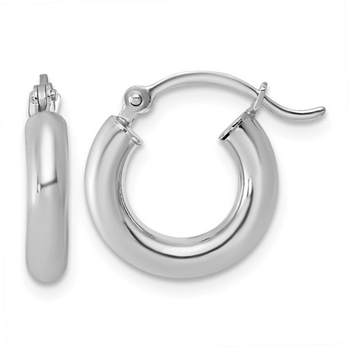 16mm Sterling Silver Hoops 3mm Wide