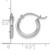 Sterling Silver 14mm Hoops 2mm Wide