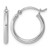 Sterling Silver 19mm Hoops 2mm Wide