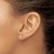 3mm 14k White Gold Ball Earrings