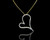 18k Gold 2.50 Carat Diamond Heart