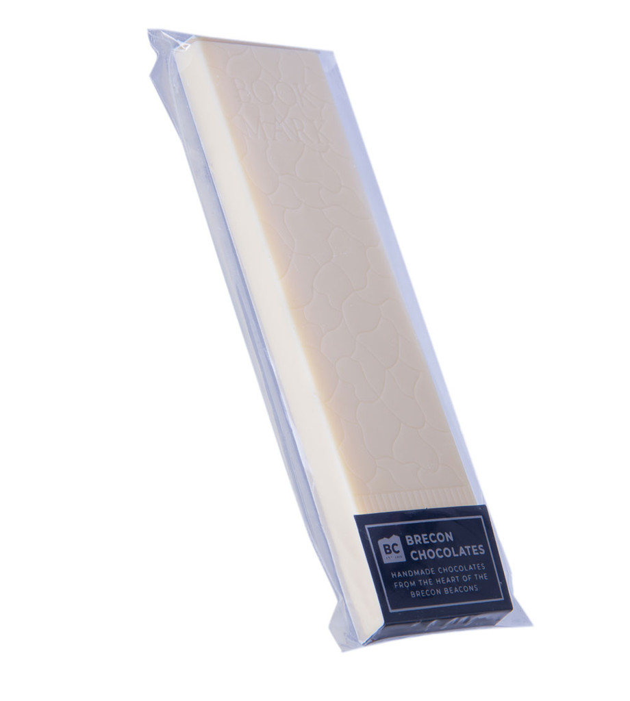 Solid White Chocolate BOOKMARK.