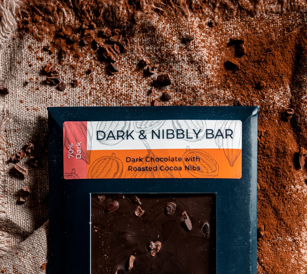 70% Dark & Nibbly