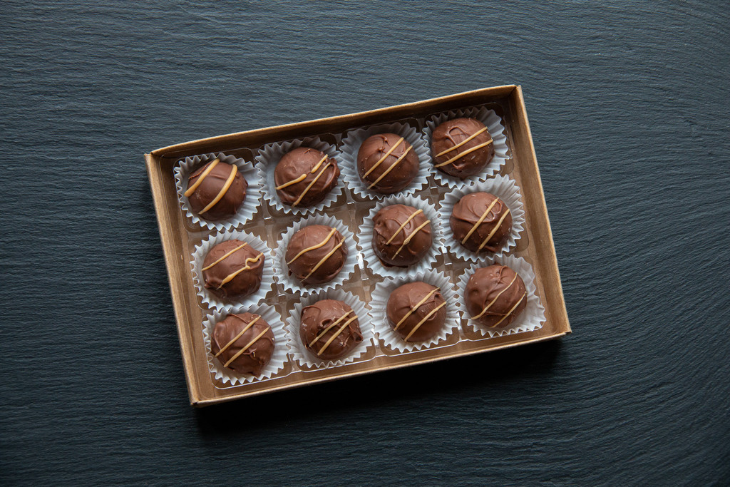 Milk Chocolate Salted Caramels.