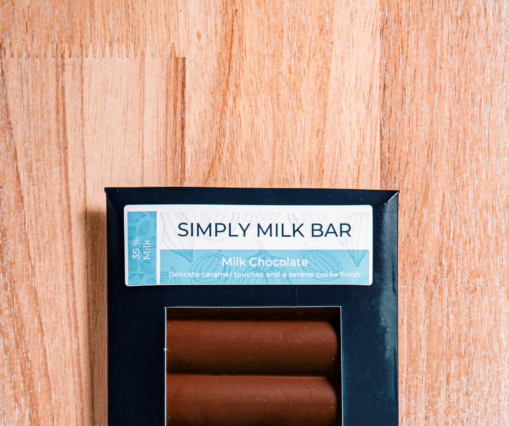 Simply Milk Chocolate Wave Bar