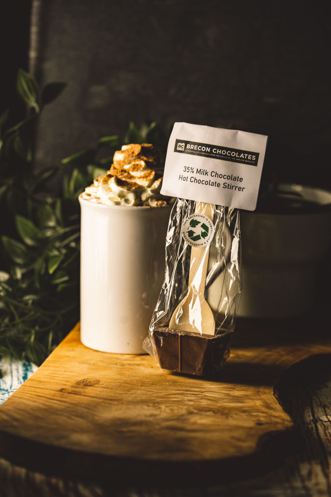 Milk Chocolate Hot Chocolate Stirrer