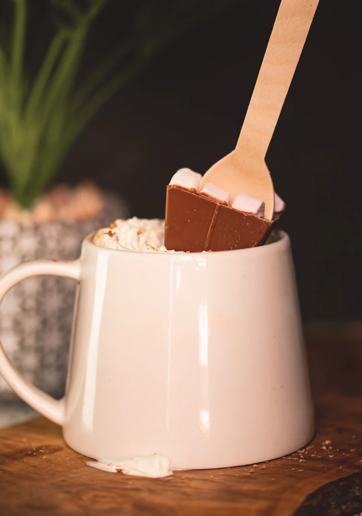 Milk Marshmallow Hot Chocolate Stirrer