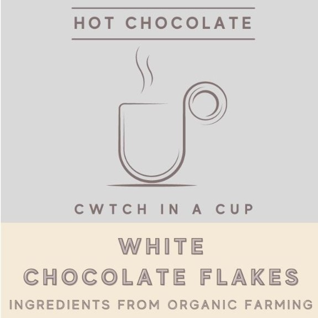 White Chocolate Hot Chocolate Flakes