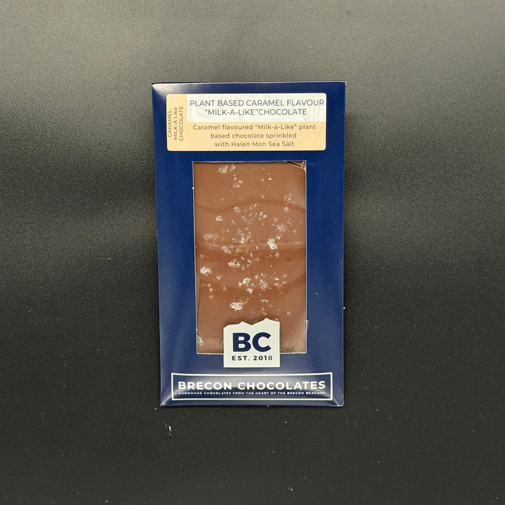 Plant Caramel Flavour “Milk-a-Like” Chocolate bar (Vegan friendly)