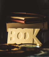 Solid White Chocolate BOOK Bar.