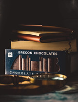 Solid Dark Chocolate BookENDS.