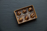 Dark Chocolate Salted caramels.