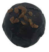 Dark Salted caramel truffle.