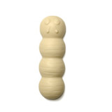 Solid White Chocolate BookWorm. 