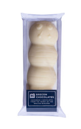 Solid White Chocolate BookWorm. 