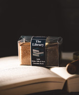 The Library Pack. 9 solid Mini Chocolate Books.