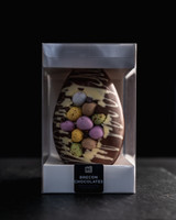 Milk Chocolate Mini Egg inclusion Easter Egg.