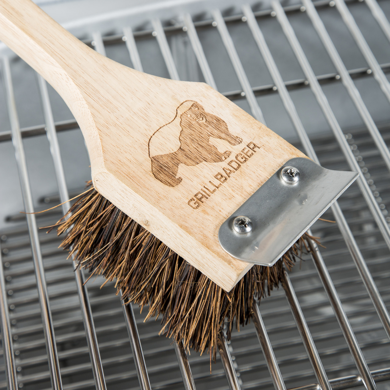 Thunder Group 20 Narrow Broiler / Grill Cleaning Brush