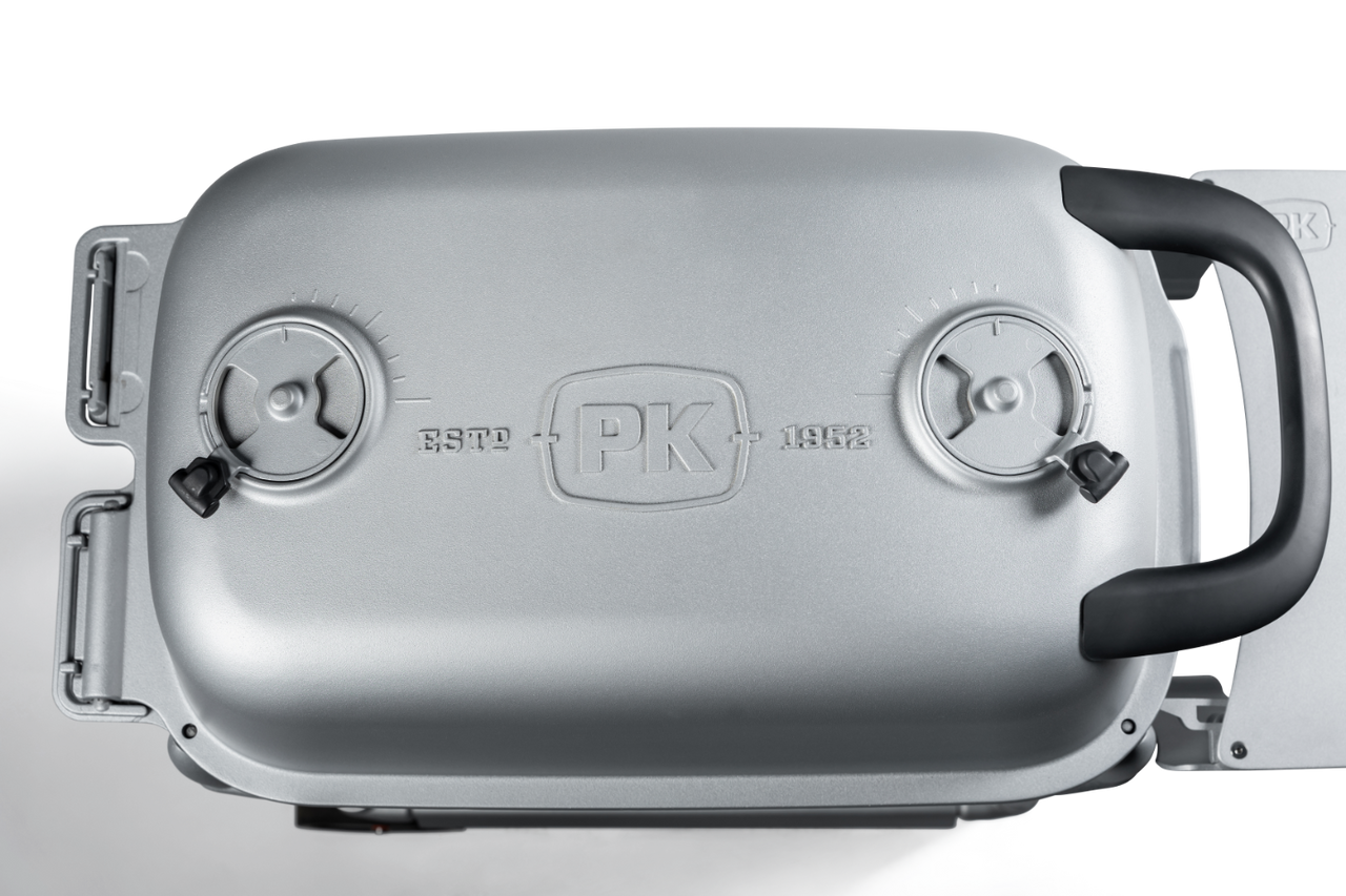 PK Grills PKO-SCAX-X Original PK Grill & Smoker Grill Smoker, Regular,  Silver 