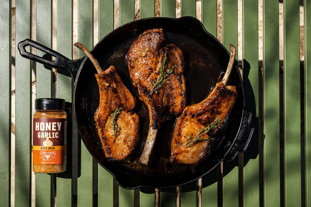 Honey Garlic BBQ Rub oz Sweet Savory Blend PK Grills