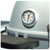 The PK360 Grill & Smoker, close-up of the temperature gauge on the grill.