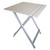 PK Grills Aluminum Compact Foldable Table, portable and lightweight aluminum table with foldable legs for easy transport and storage.