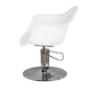 Erica Styling Chair White - Hydraulic