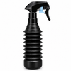 Retractable Water Spray 360ml black collapsible salon spray bottle shown extended