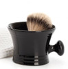 Black Shaving Bowl with Handle