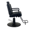 Cyrus BLACK Upholstery Reclining Salon Chair